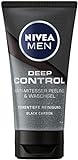 NIVEA MEN Deep Control Anti-Mitesser Peeling und Waschgel im 1er-Pack (1 x 75 ml),...