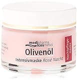 Medipharma Cosmetics, cosmetics OLIVENÖL INTENSIVMASKE Rose Nachtcreme1 x s, 50 milliliter
