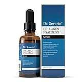 Dr. Severin® Collagen Hyaluron Serum I aus maritimem Collagen I Anti-Falten-Boost I pflanzliches...