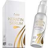 Vitamins Haar Serum Keratin Haarpflege - Biotin, Kollagen und Castor Oil Anti Frizz Haarserum -...