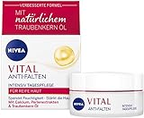 NIVEA VITAL Intensiv Tagespflege (50 ml), Feuchtigkeitspflege mit Calcium, Perlenextrakten &...