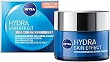 NIVEA Hydra Skin Effect Regenerierende Gel-Creme (50 ml), Nachtpflege für geschmeidige Haut über...